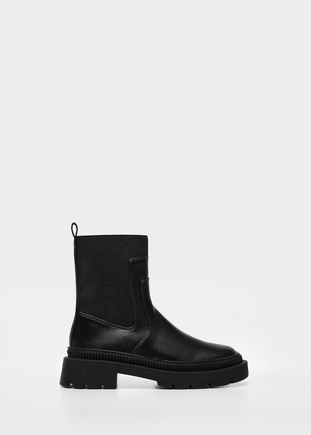 Track sole contrast ankle boots Women MANGO OUTLET Sweden