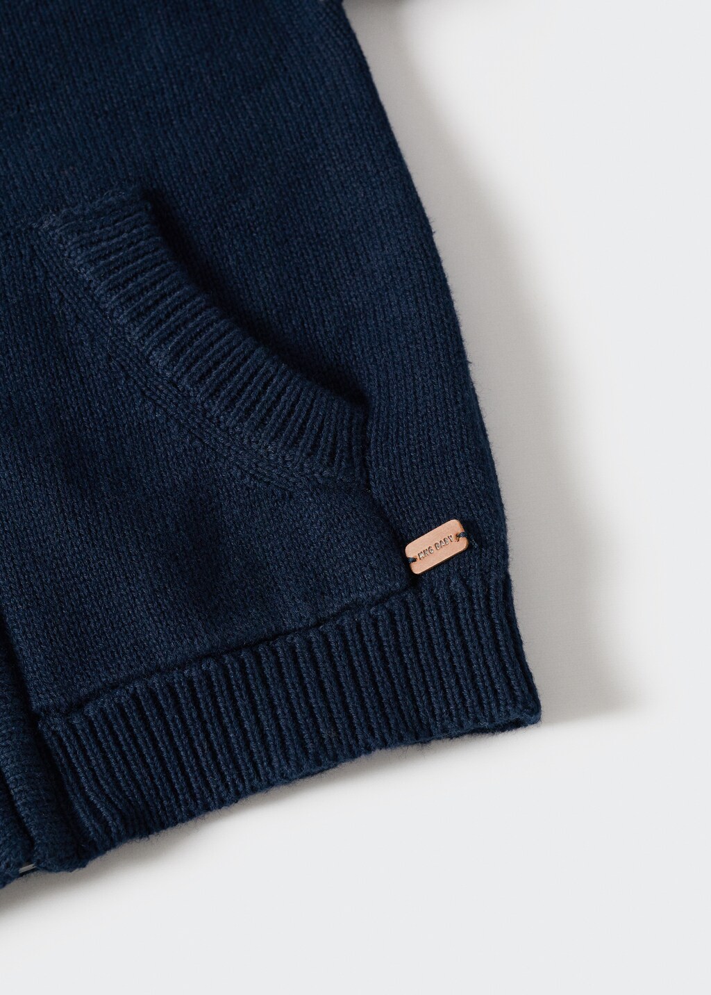 Zipped cotton cardigan - Details of the article 9