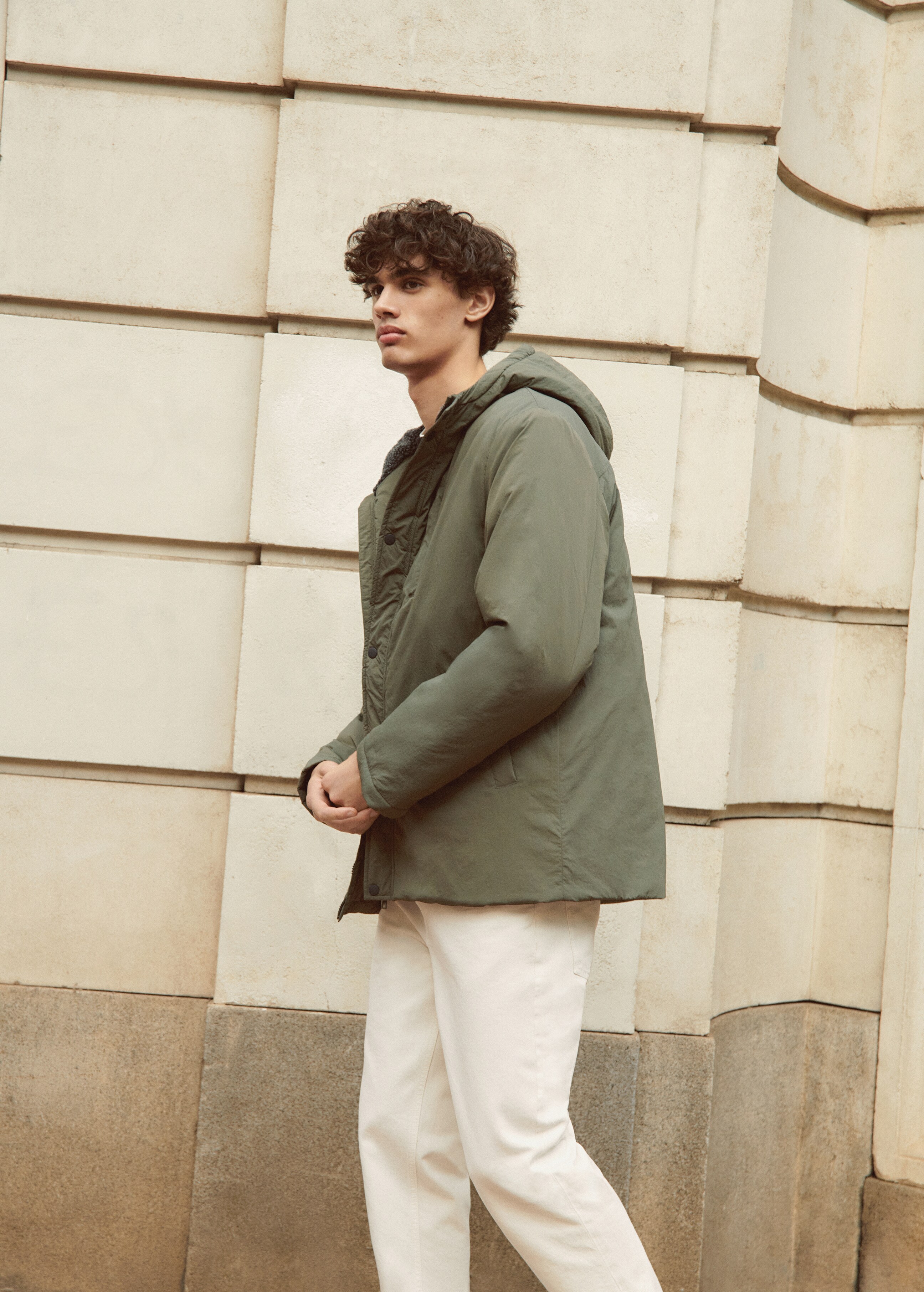 Hooded coat - Details of the article 5
