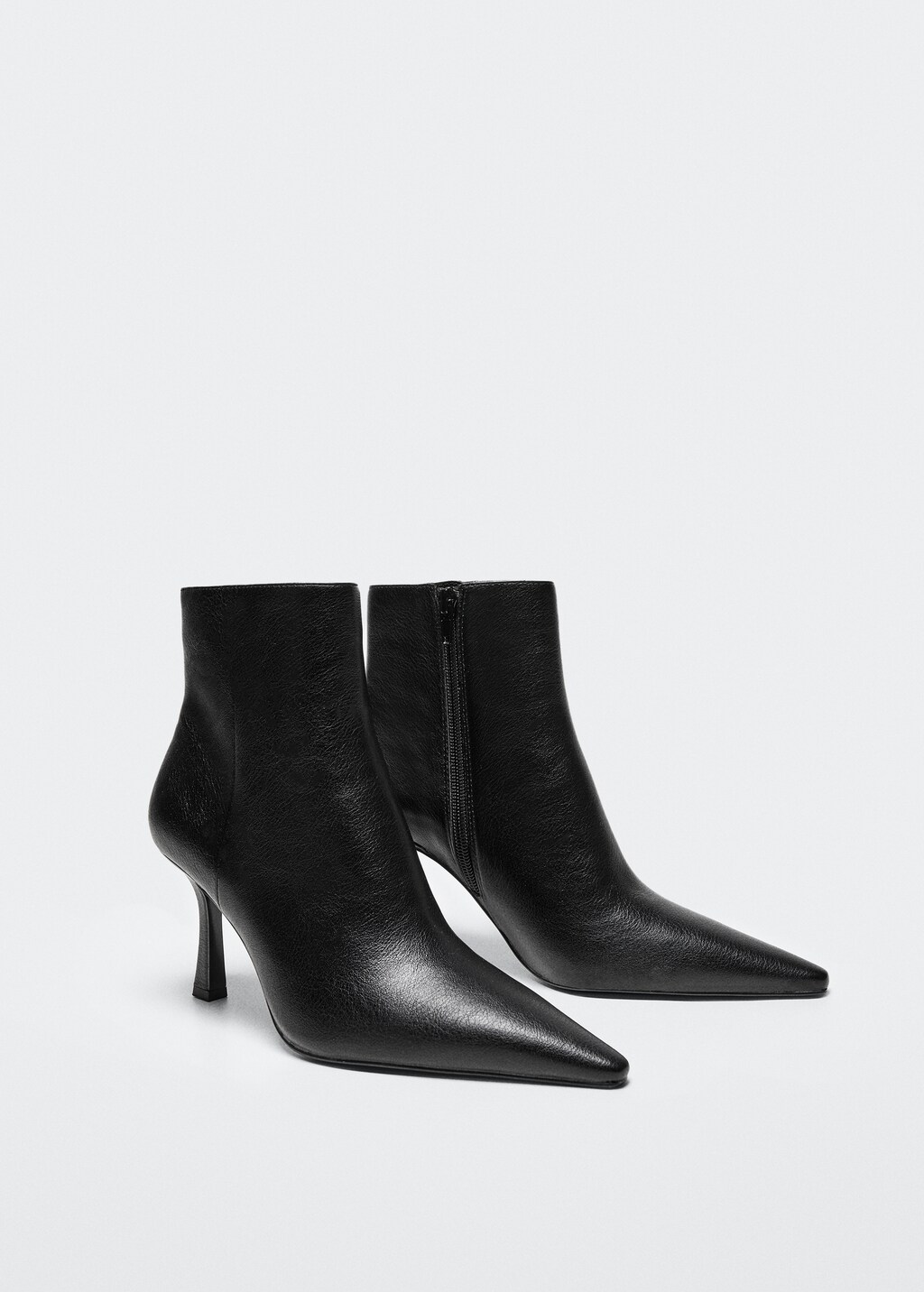 Heel zipped boots - Medium plane