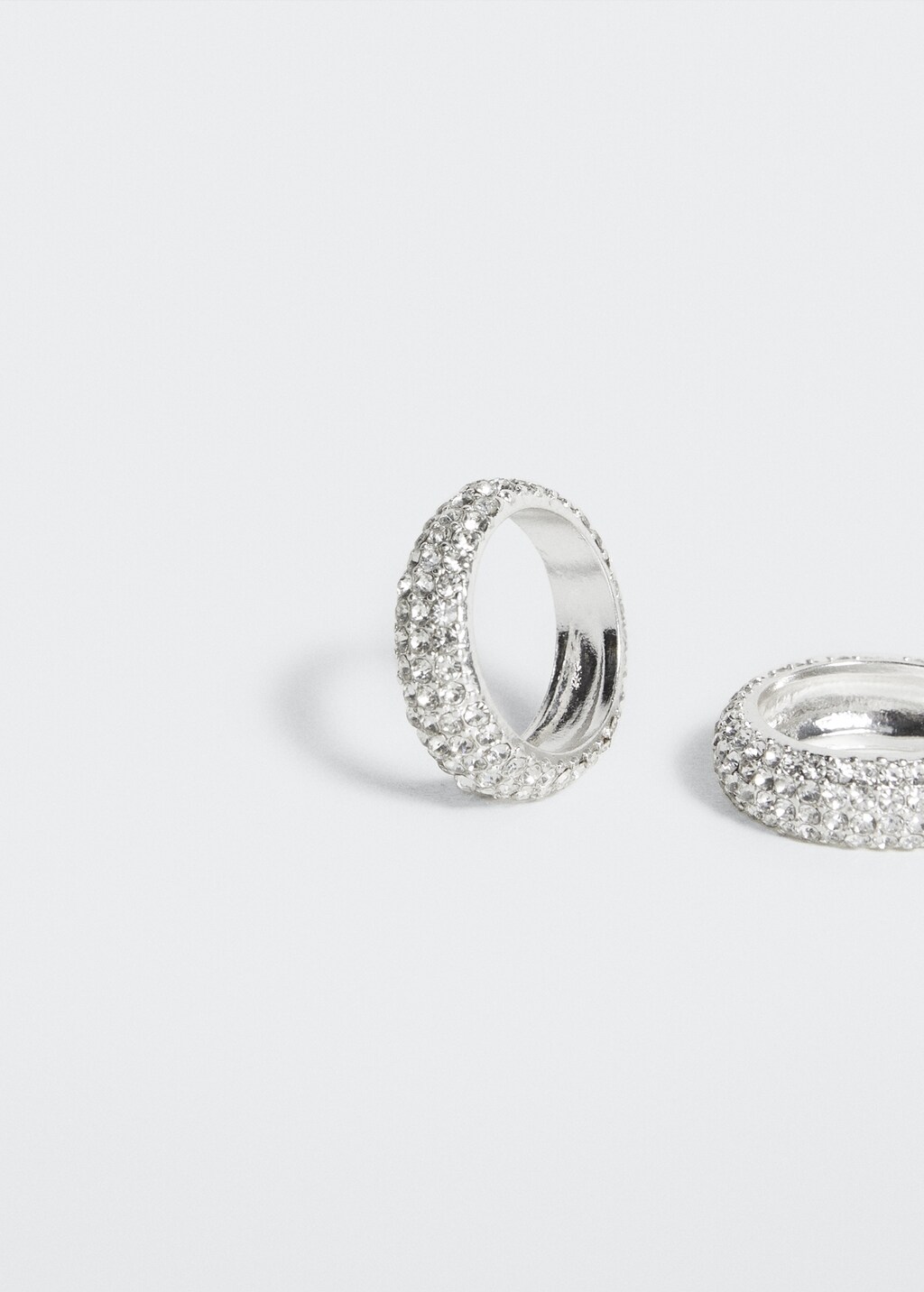 Crystal rings set - Details of the article 2