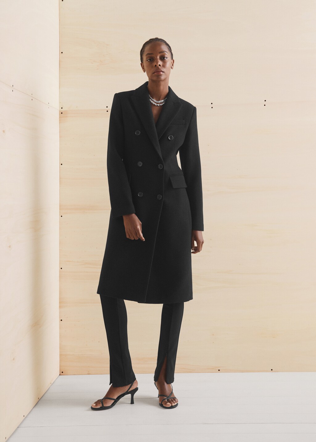 Tailored wool coat - Details of the article 7