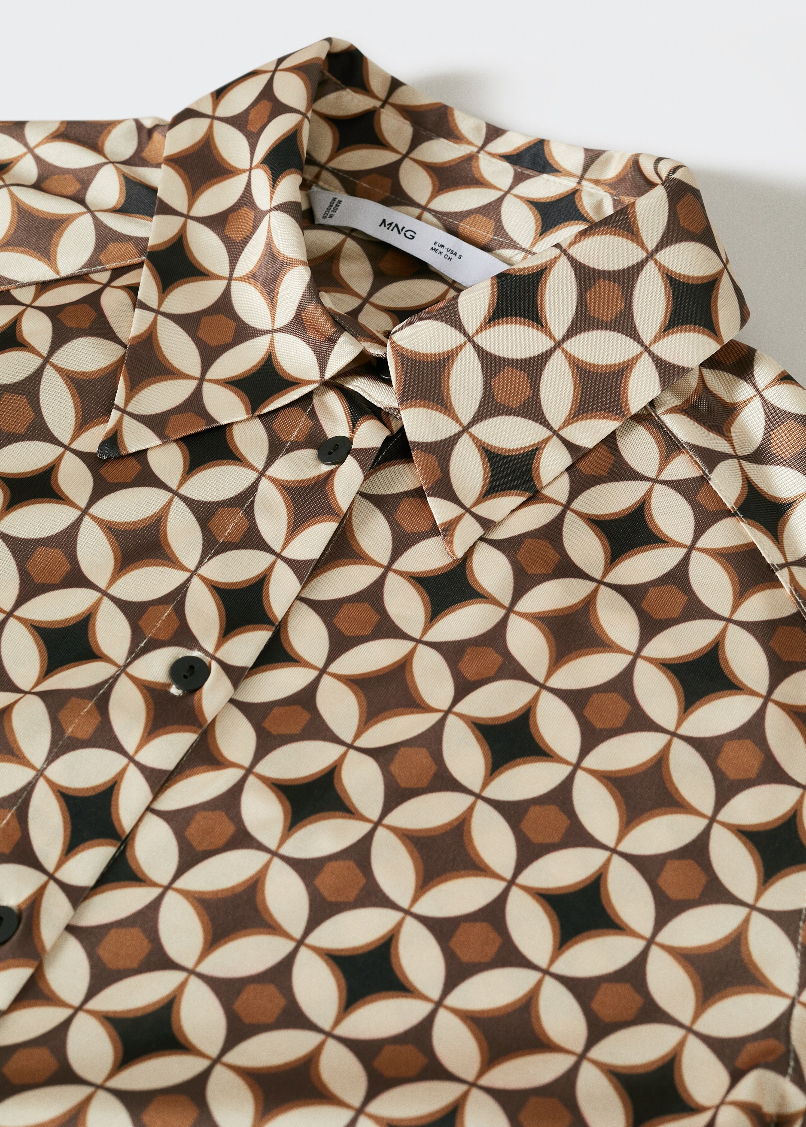 Geometric print shirt - Details of the article 8