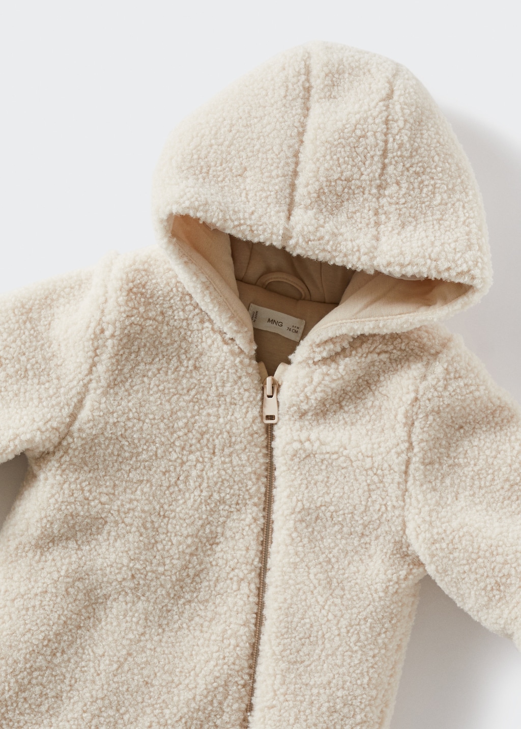 Sherpa hooded jumpsuit - Details of the article 8