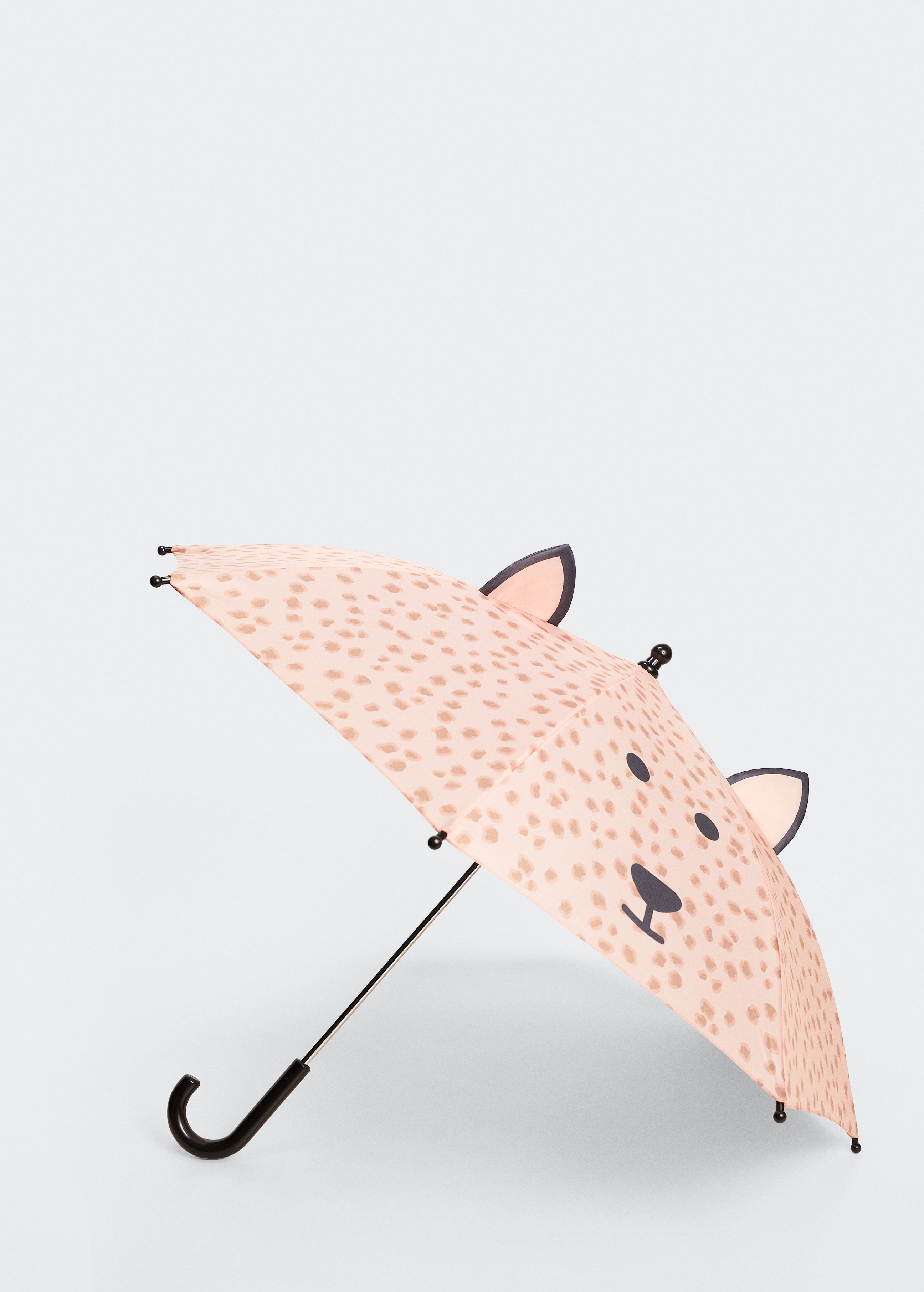 Guarda-chuva com estampado de orelhinhas - Plano médio