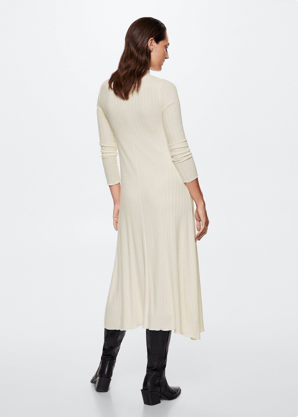 Knit midi dress - Reverse of the article