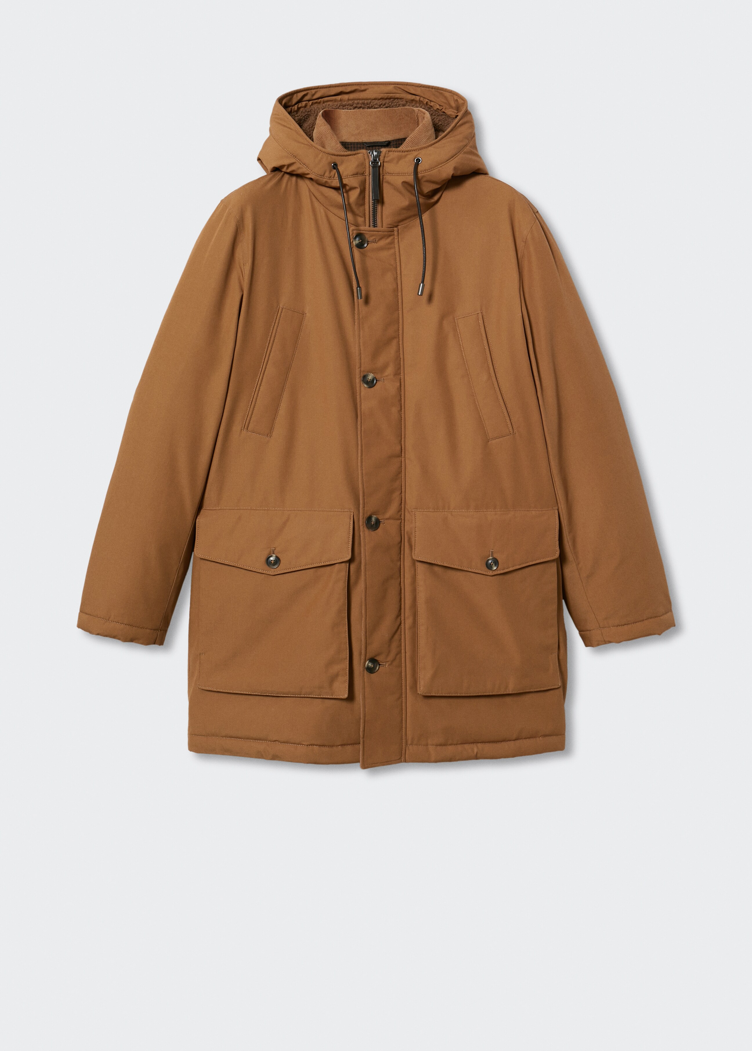 Water-repellent cotton parka - Article without model