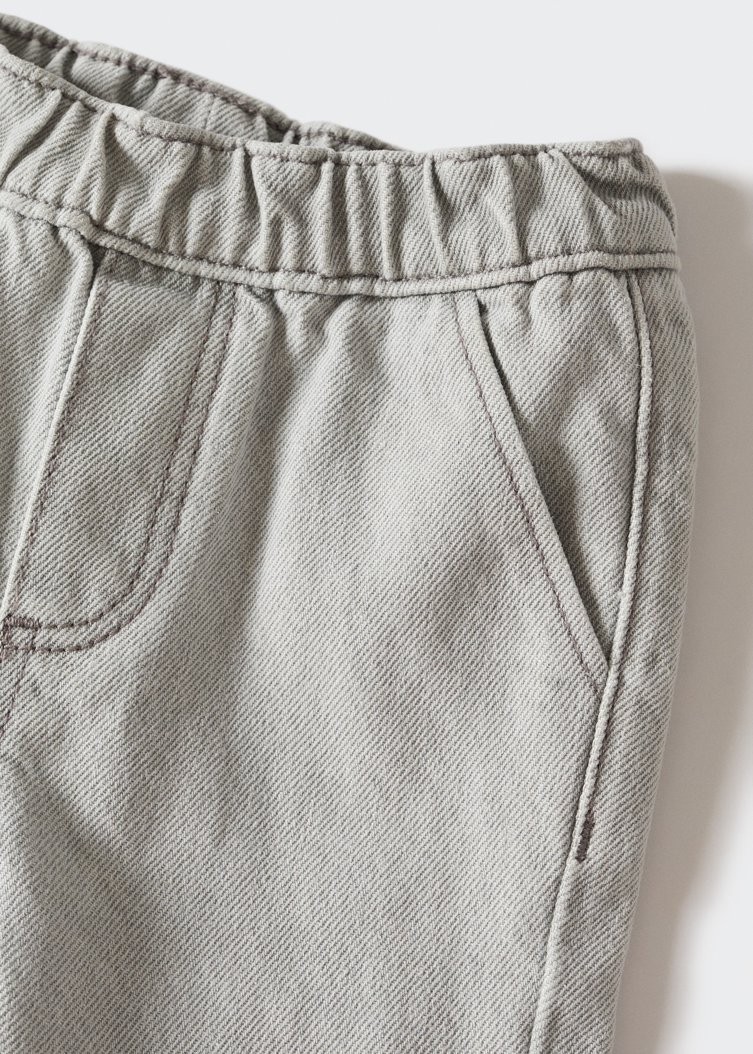 Drawstring waist jeans - Details of the article 9