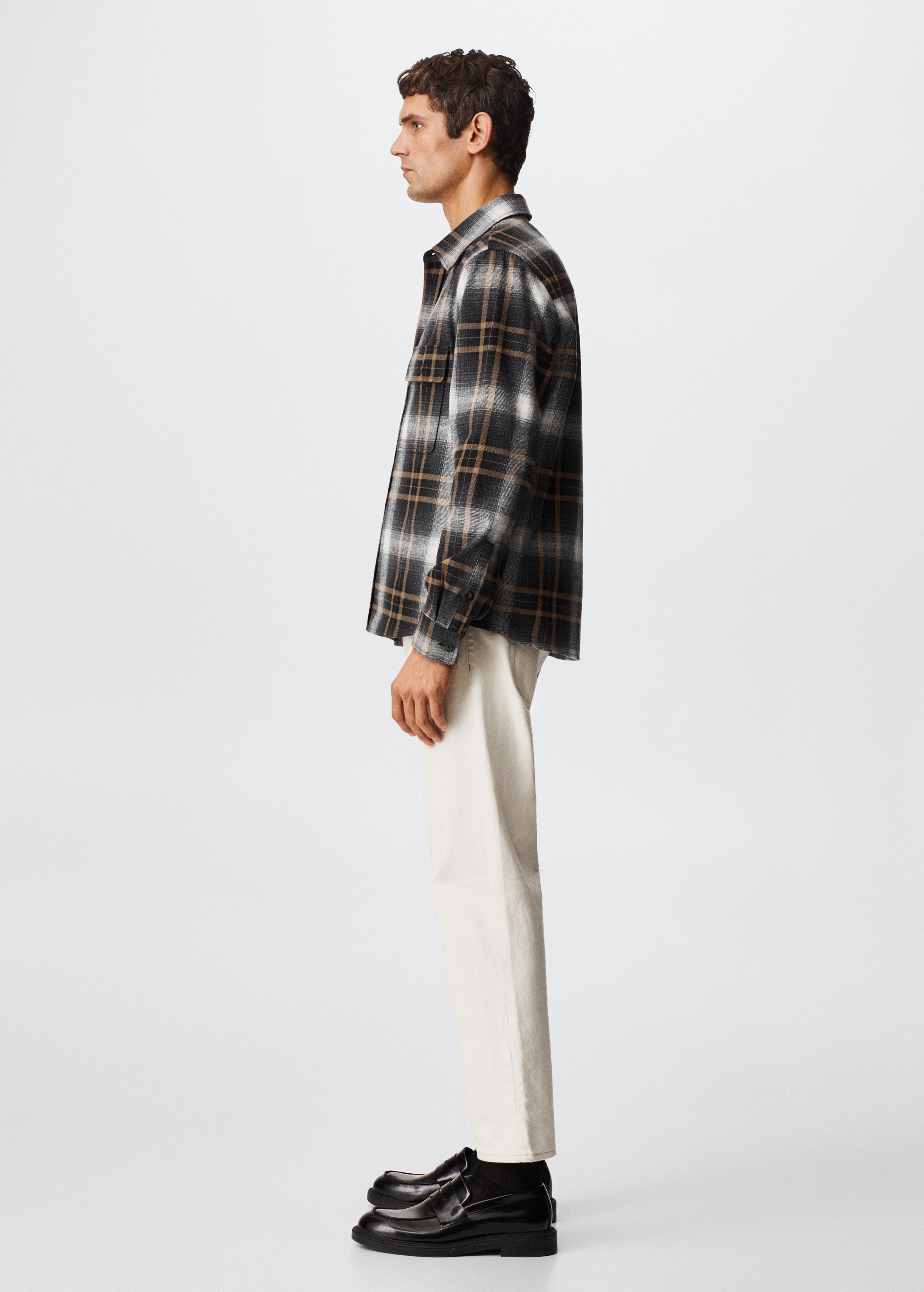 Checked flannel shirt - Details of the article 6