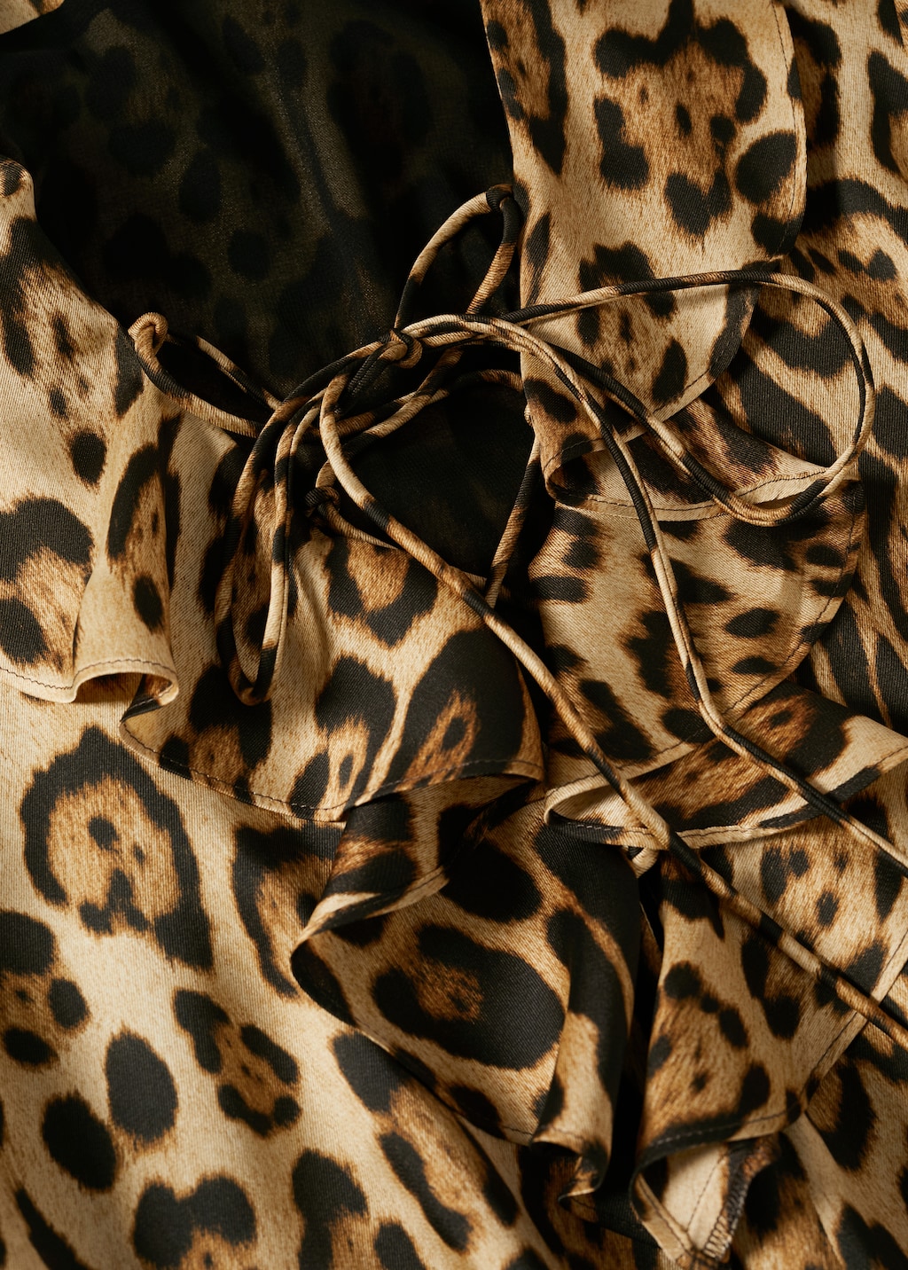 Vestido fluido animal print - Detalle del artículo 8