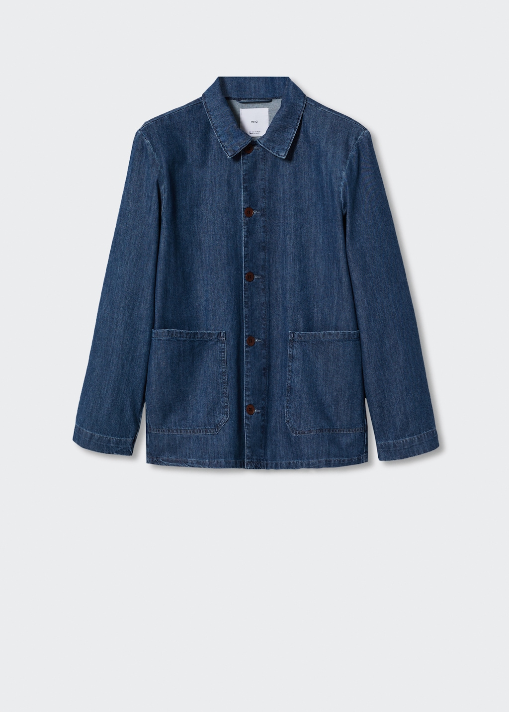 Pocket denim overshirt - Article without model