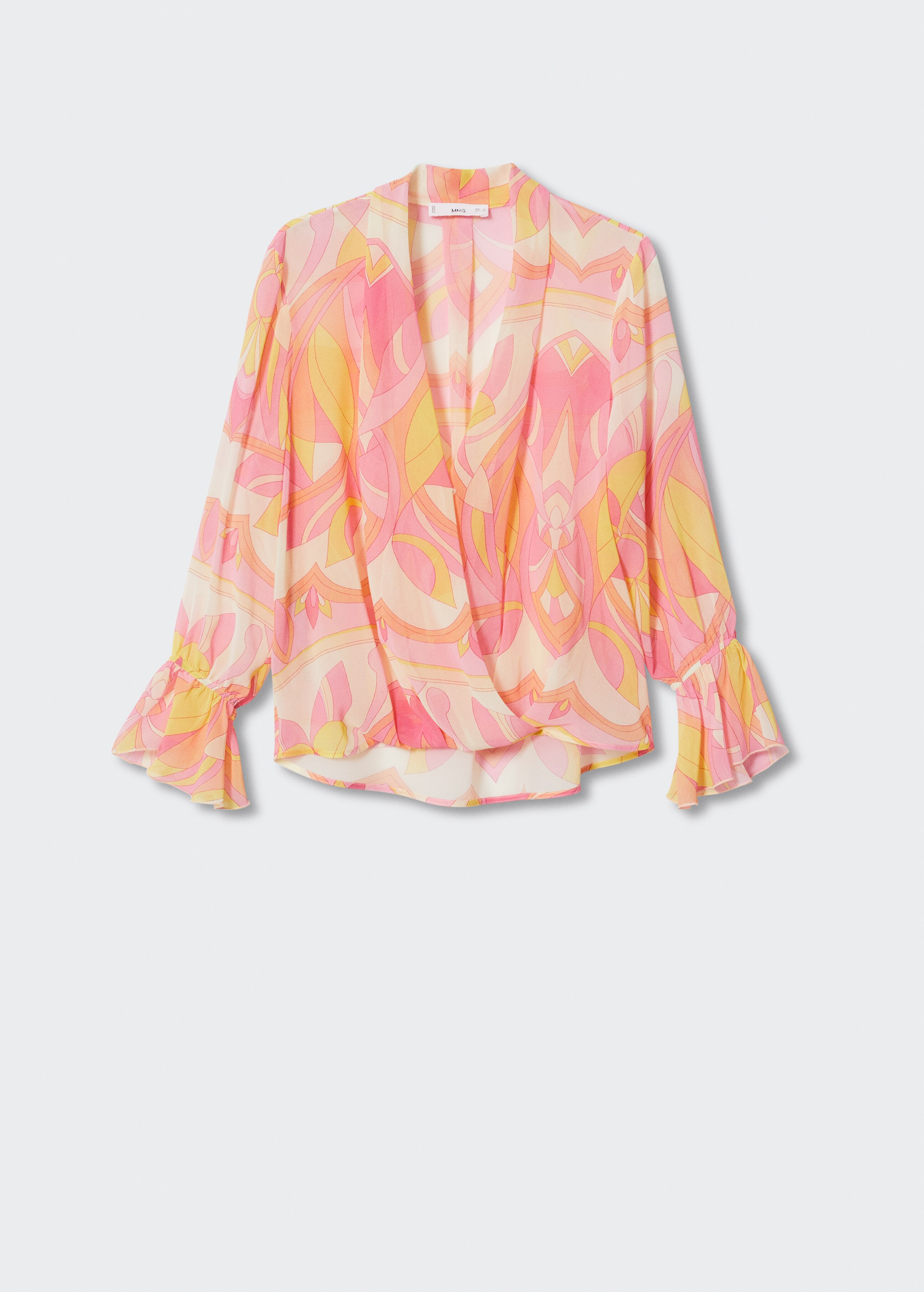 Flowy printed blouse - Article without model