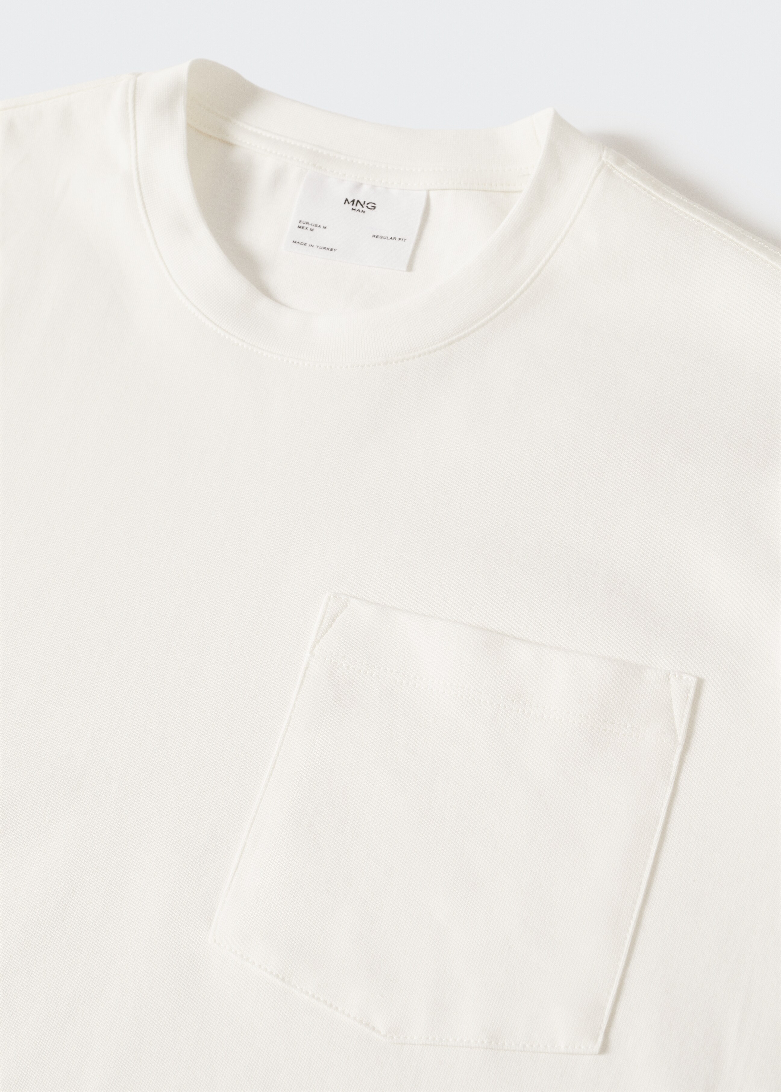 T-shirt coton poche - Détail de l'article 8