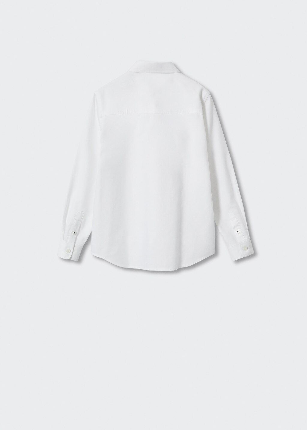 Oxford cotton shirt - Reverse of the article