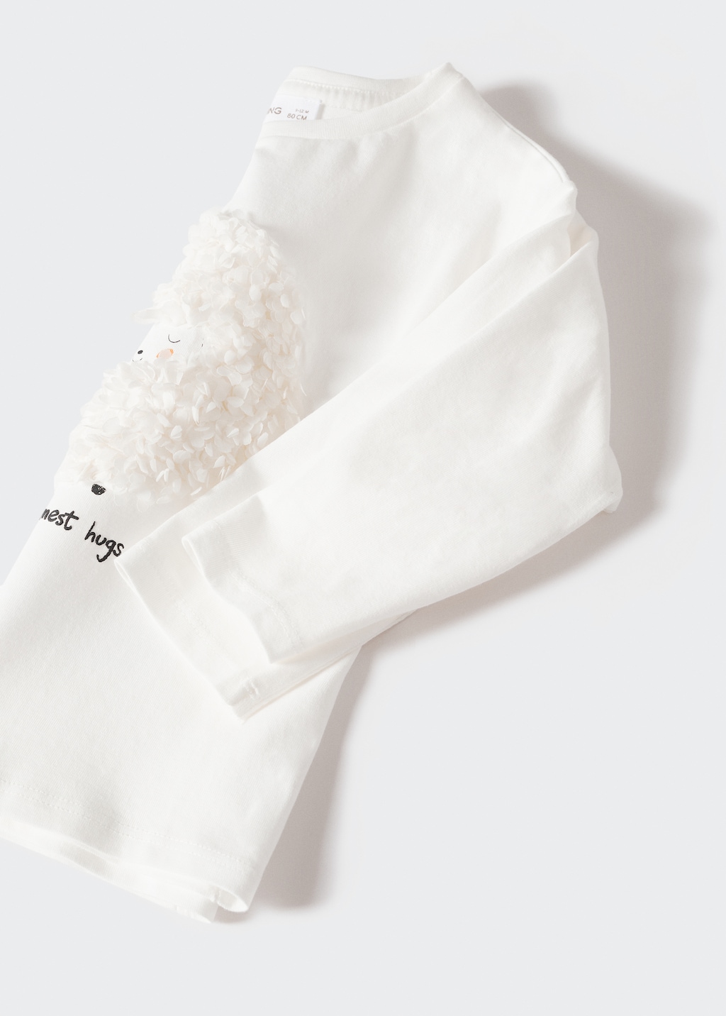 Embossed cotton T-shirt - Details of the article 8