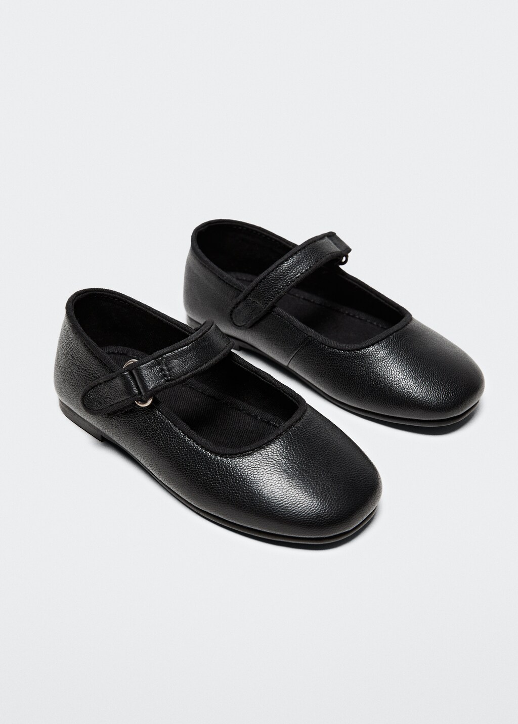 Leather ballet flats - Medium plane