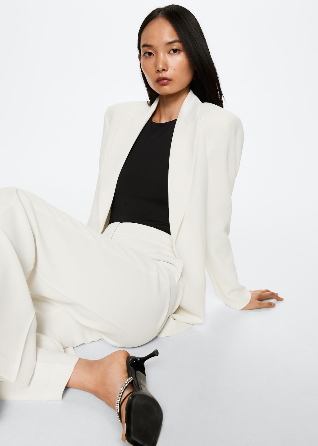 Flowy suit blazer - Details of the article 2