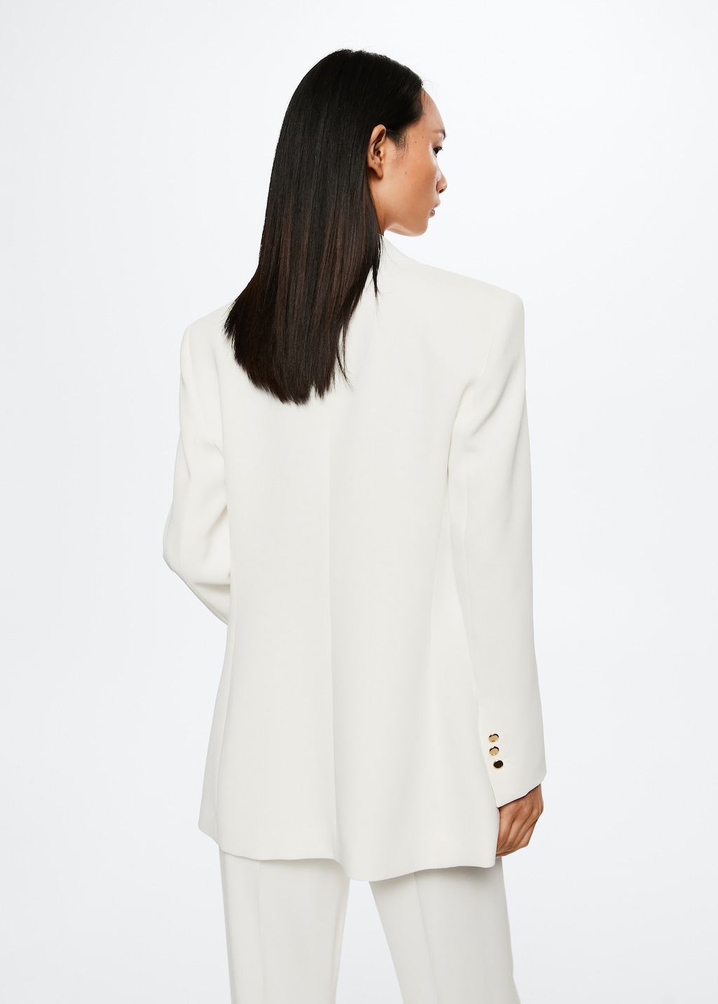 Flowy suit blazer - Reverse of the article