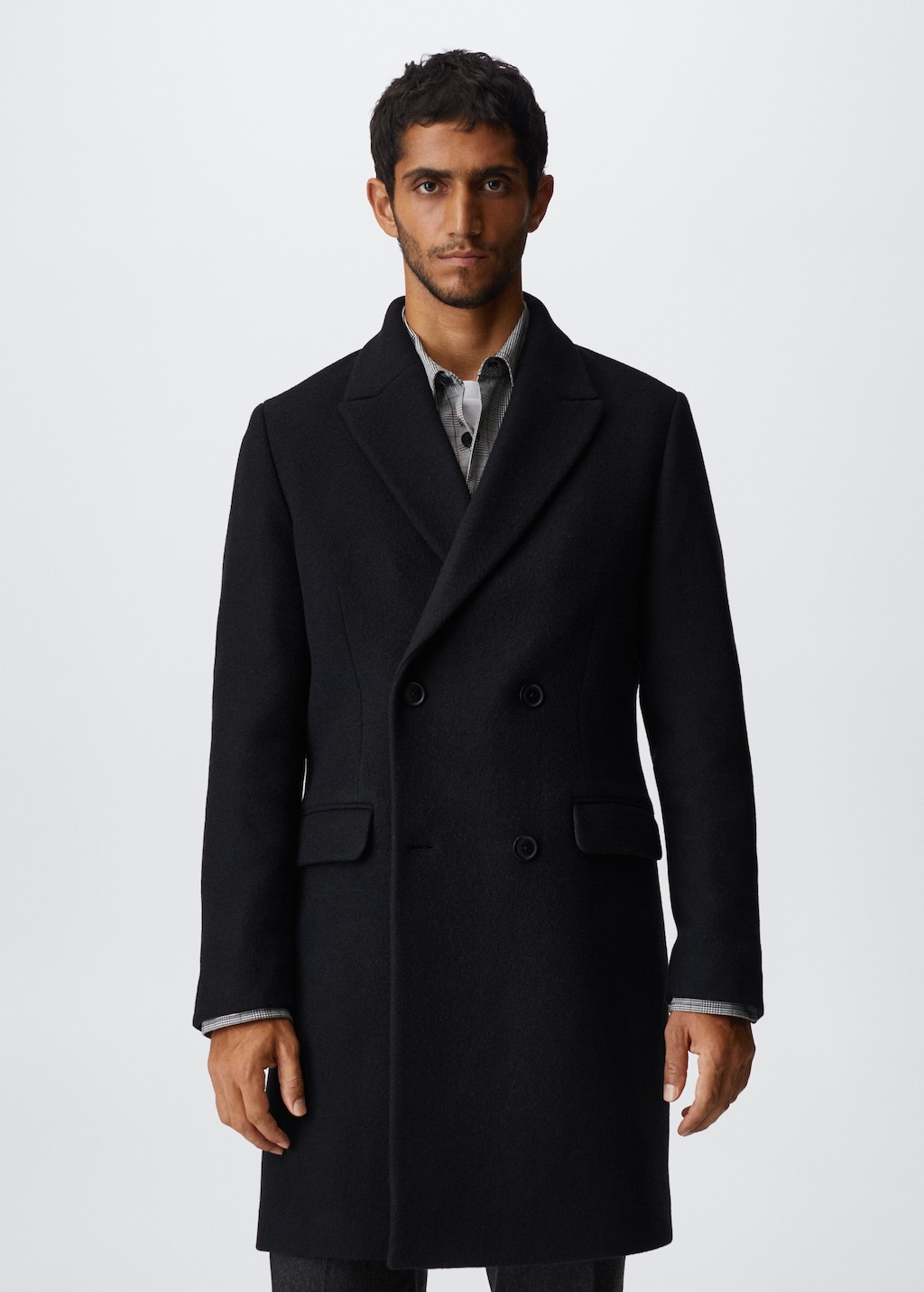 Wool overcoat - Medium plane