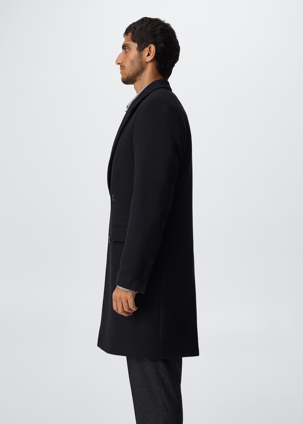 Wool overcoat - Details of the article 6