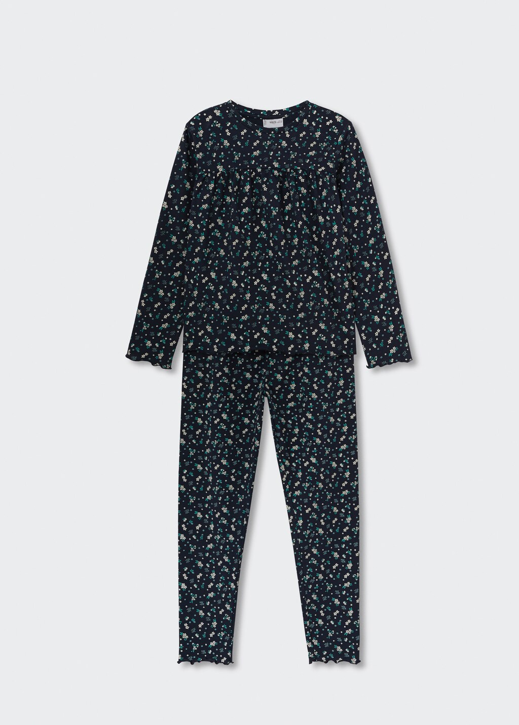 Floral cotton pyjamas - Article without model