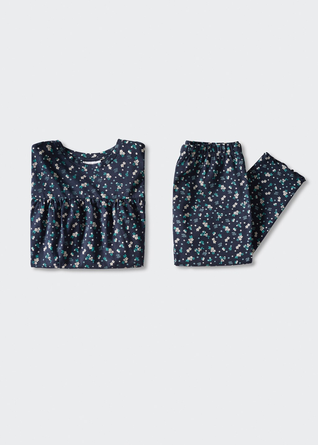 Floral cotton pyjamas - Details of the article 8