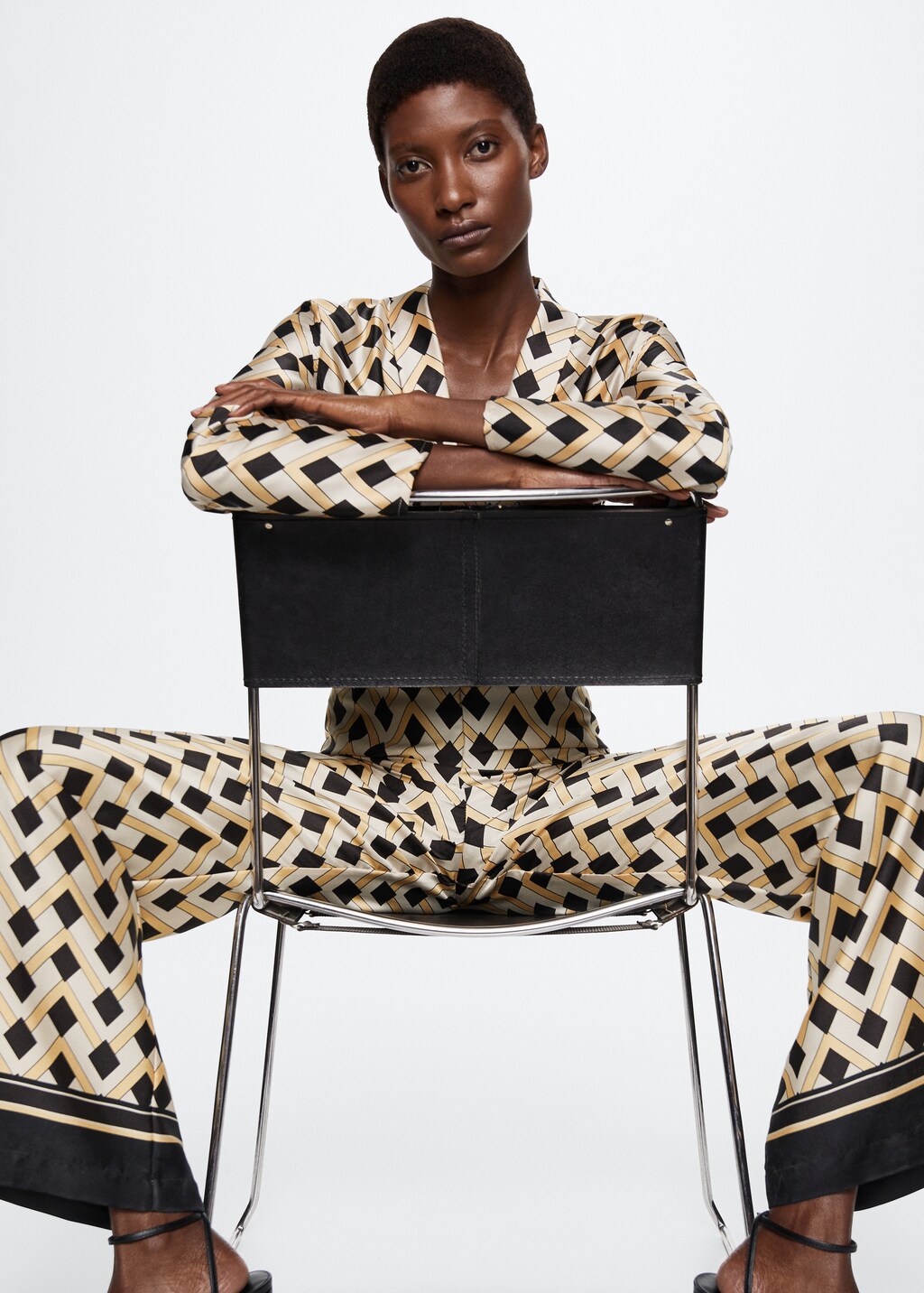 Geometric print jumpsuit - Details of the article 2