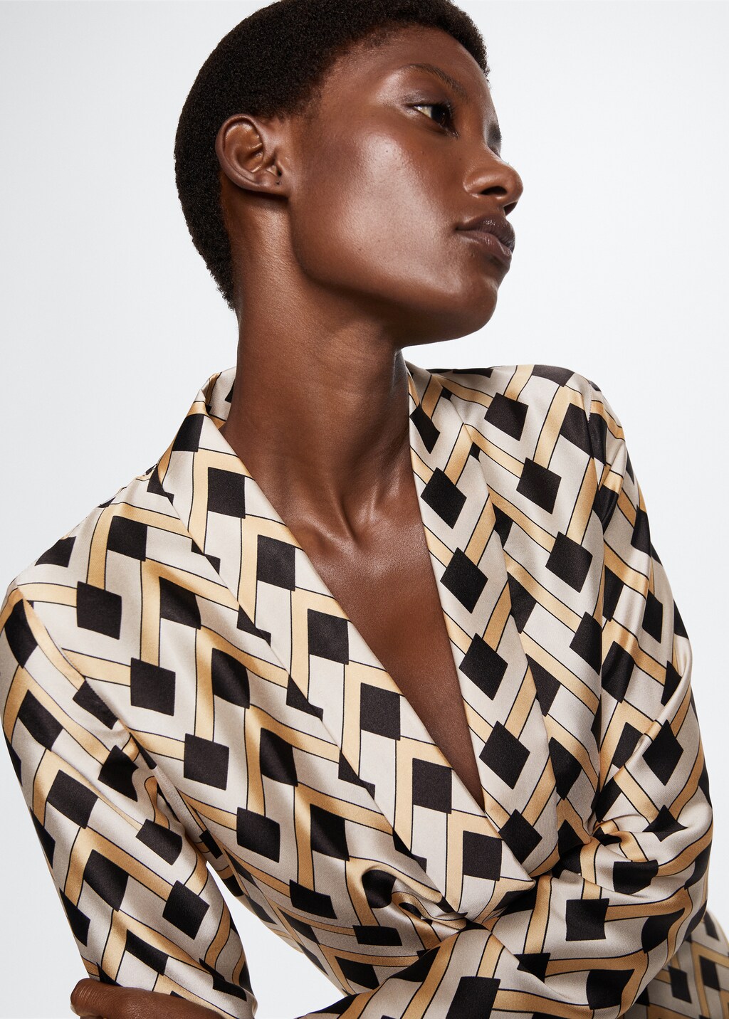 Geometric print jumpsuit - Details of the article 4