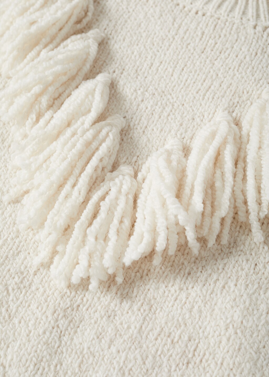 Fringes detailed sweater - Details of the article 8