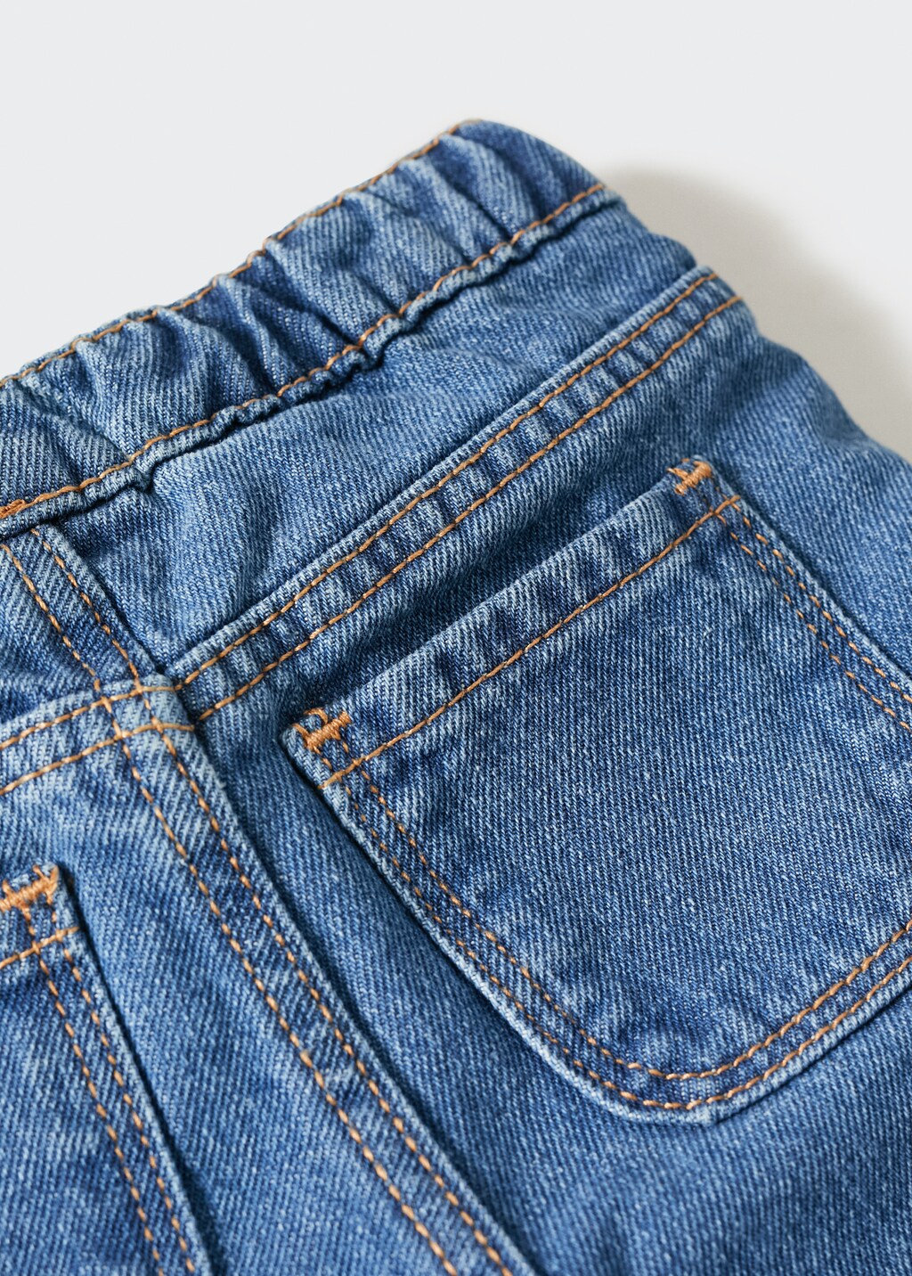 Drawstring waist jeans - Details of the article 8