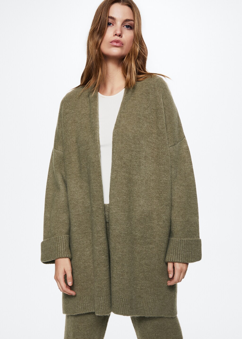 Oversized Strickcardigan - Mittlere Ansicht