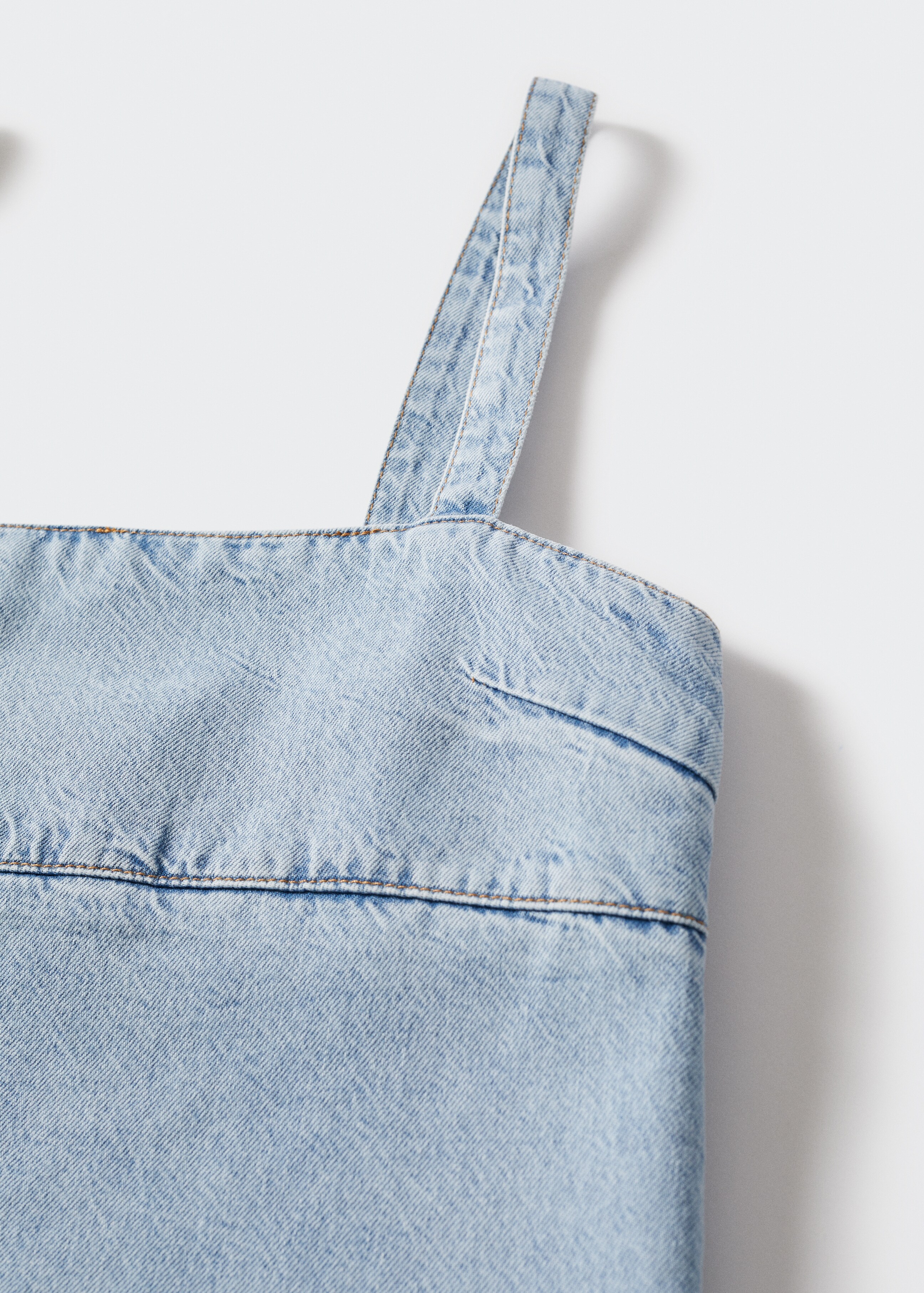 Lyocell denim dress - Details of the article 8