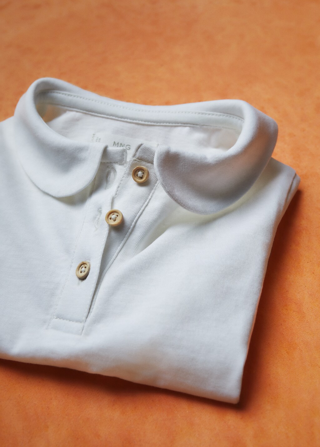 Babydoll collar cotton T-shirt - Details of the article 6