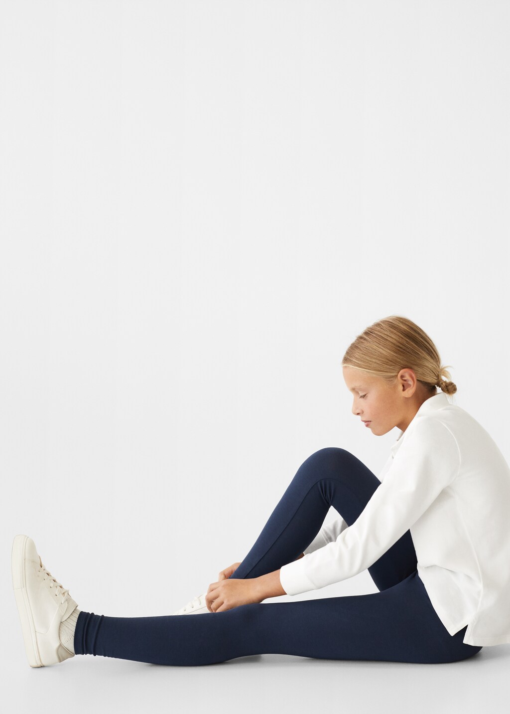 Essential cotton leggings - Details of the article 3