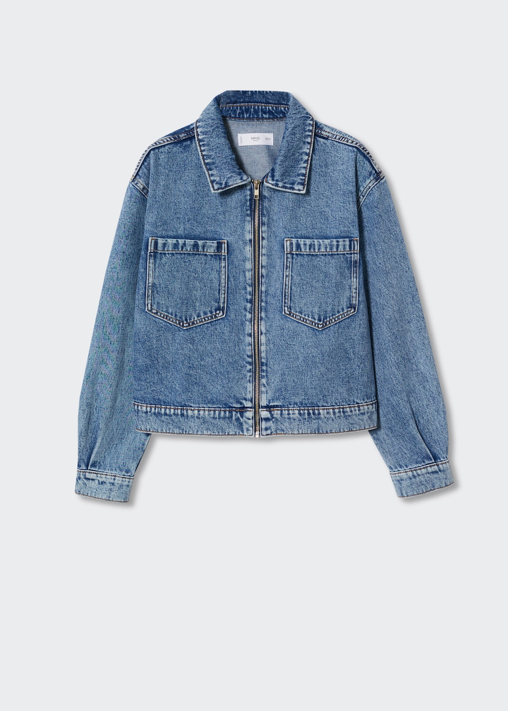 Pockets denim jacket - Article without model