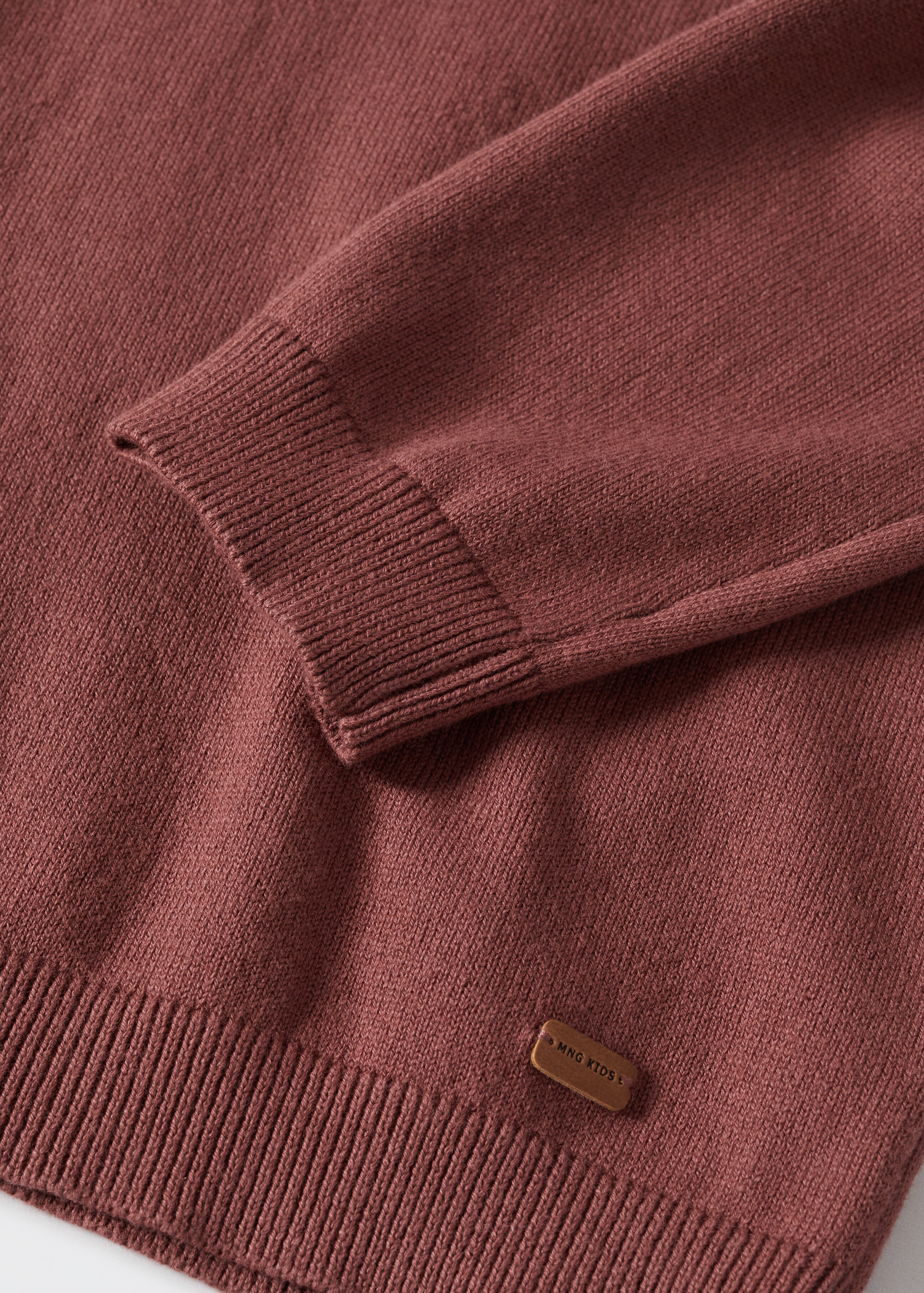 Knit cotton sweater - Details of the article 8