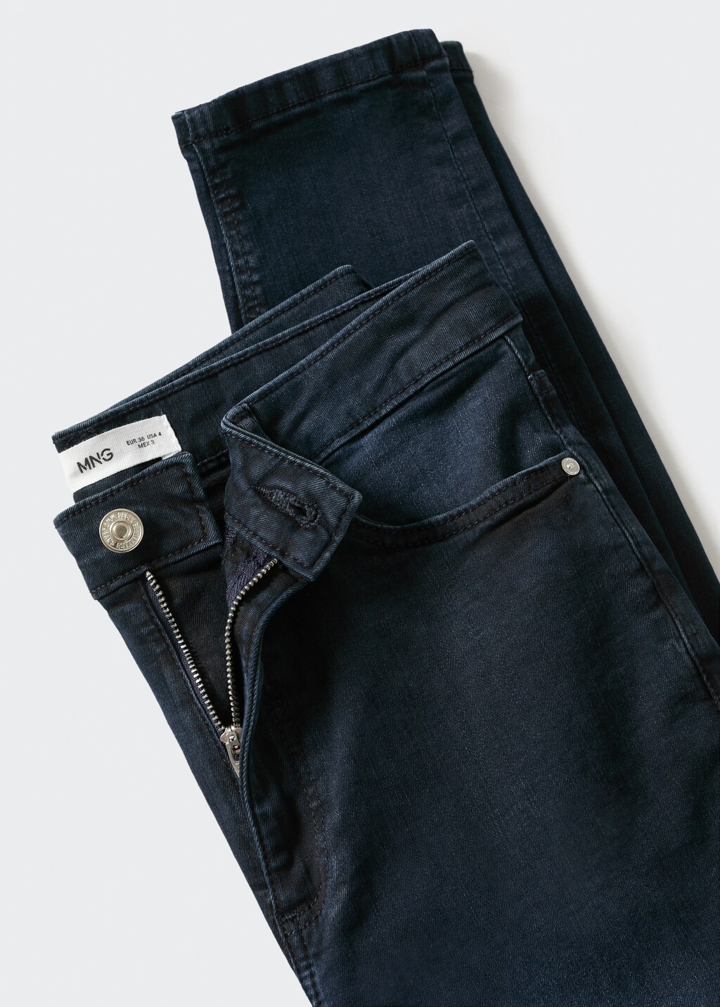 Skinny Jeans mit hohem Bund - Detail des Artikels 8