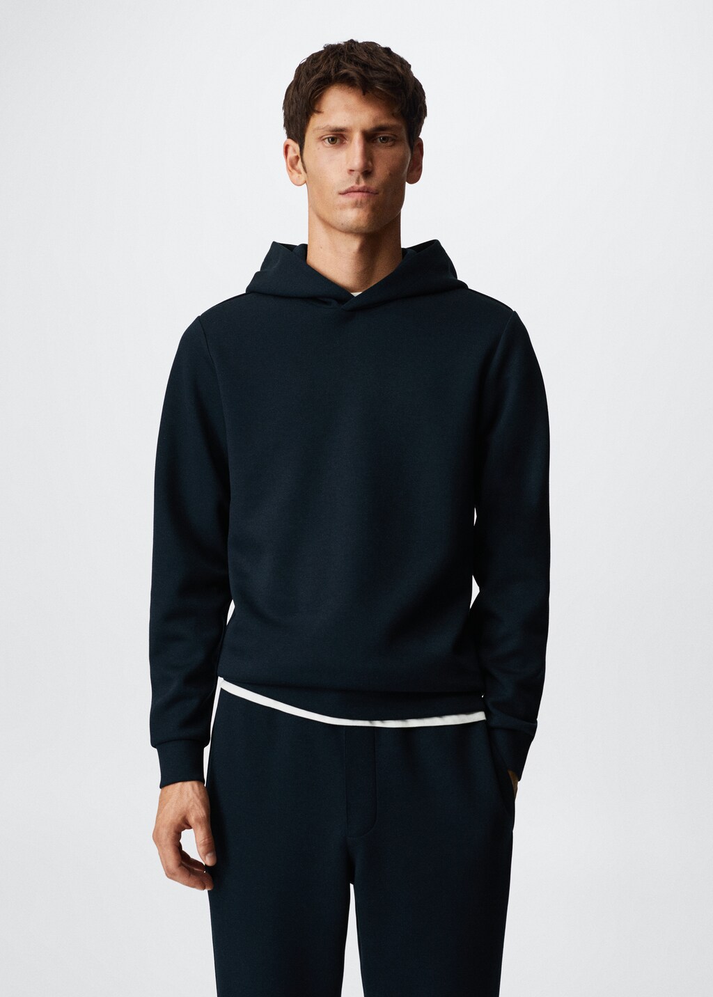 Hooded breathable sweatshirt