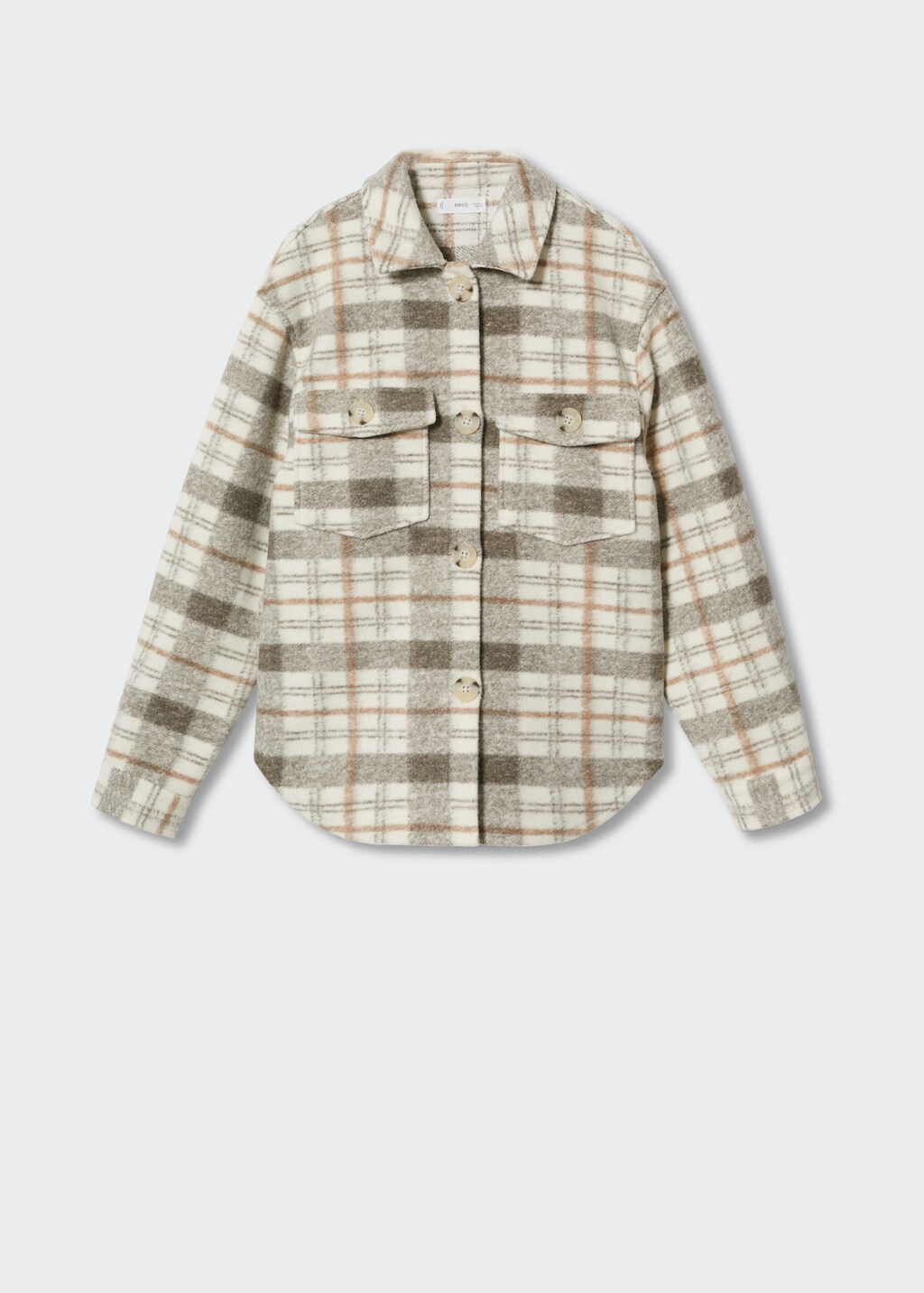 Checked overshirt - Article without model