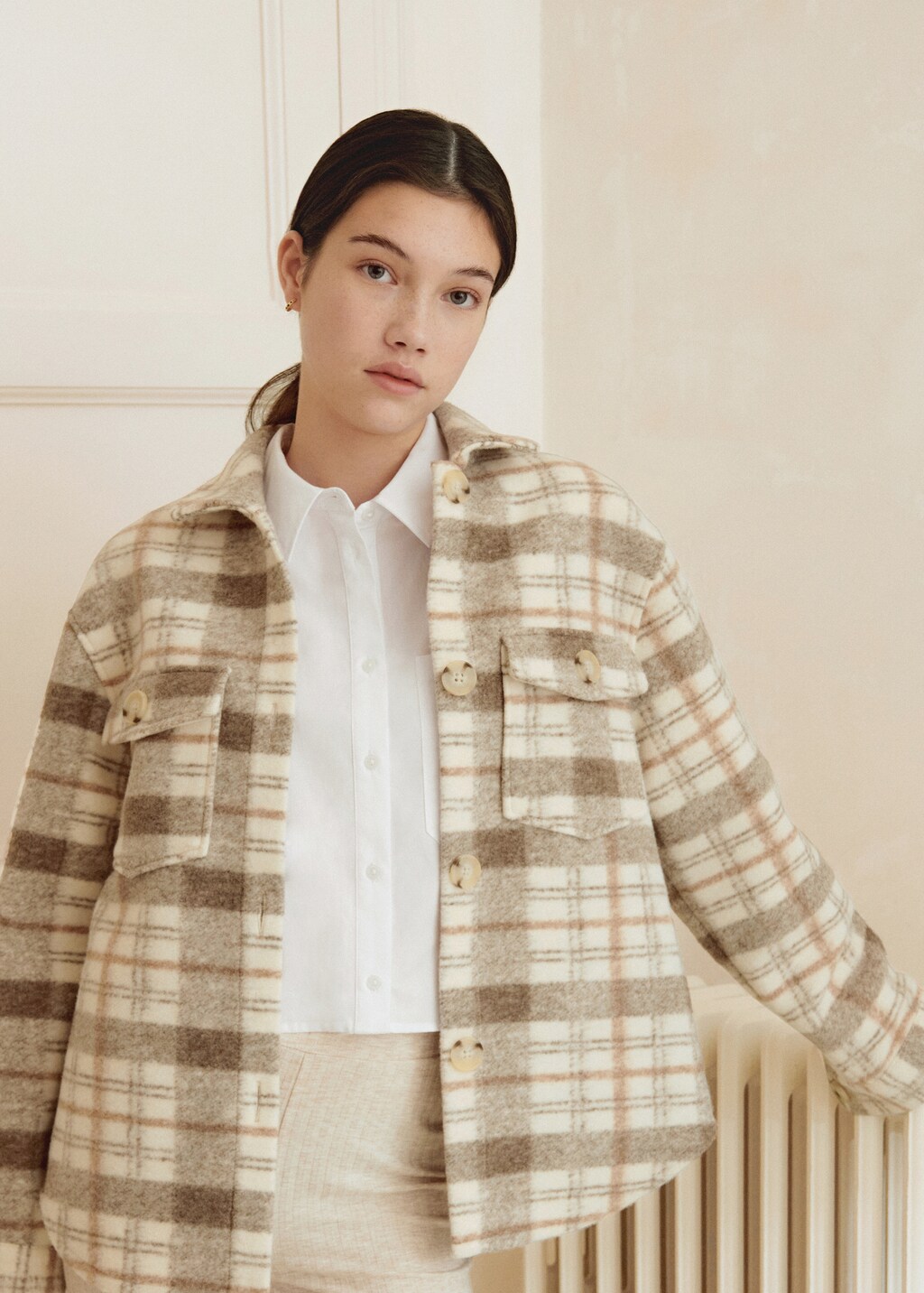 Checked overshirt - Details of the article 6