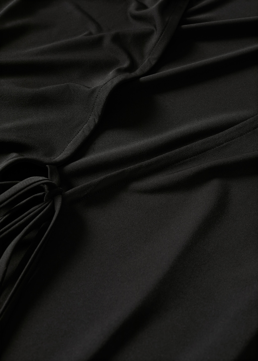 Knotted wrap dress - Details of the article 8