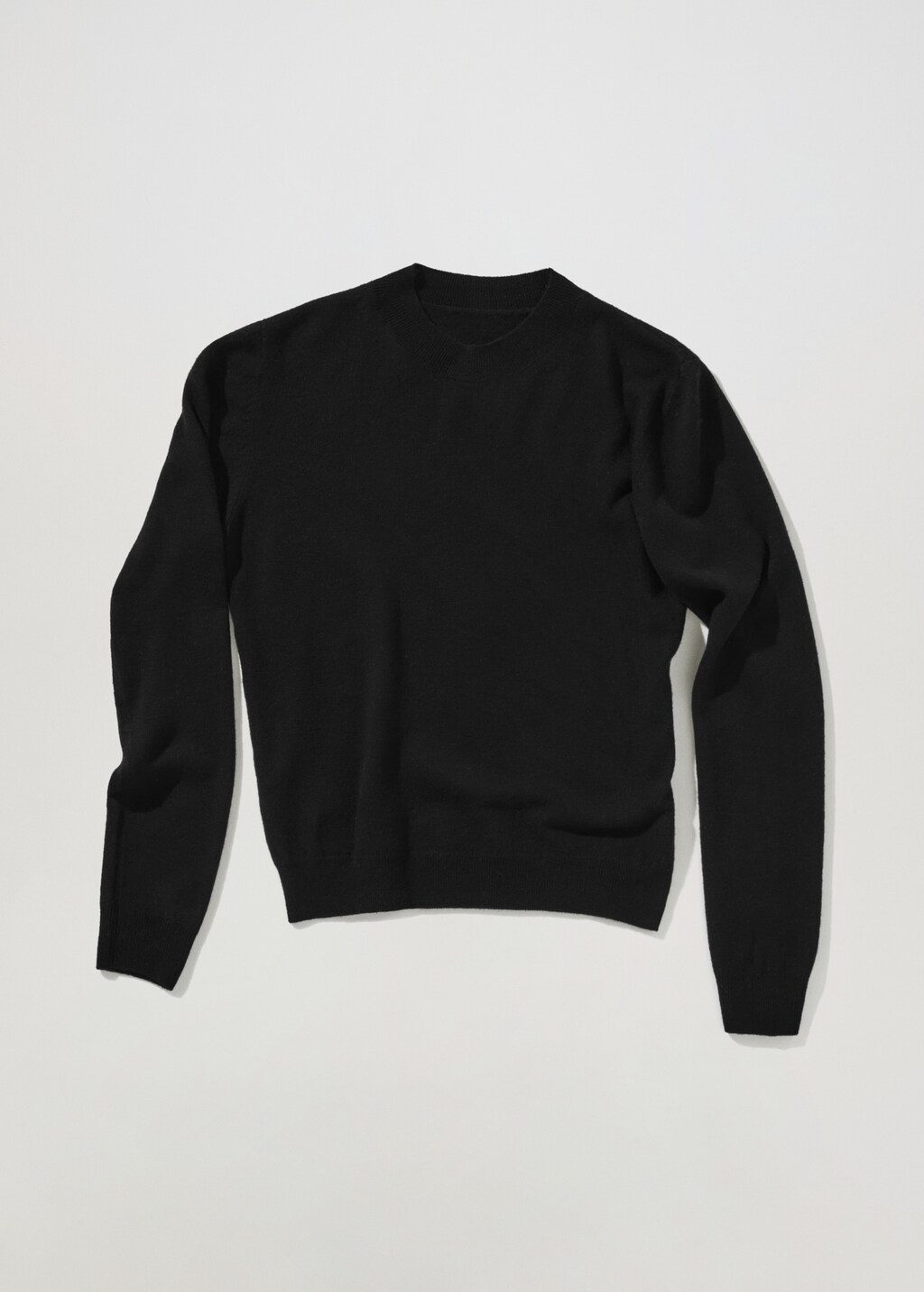 Wool perkins-neck sweater - Article without model