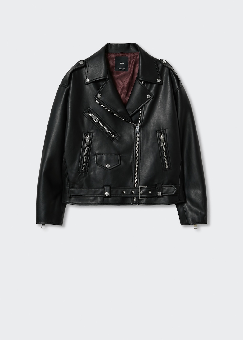 Zipped biker jacket - Article without model