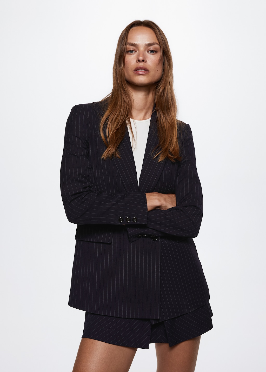 Pinstripe blazer - Medium plane