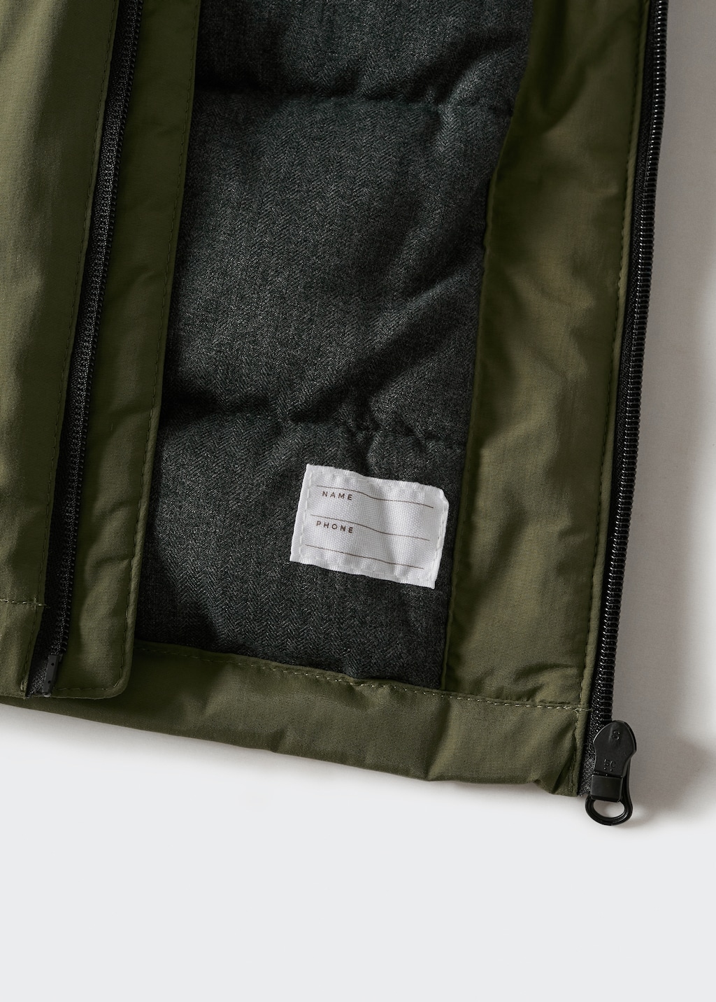 Anorak with shearling-effect hood - Details of the article 8