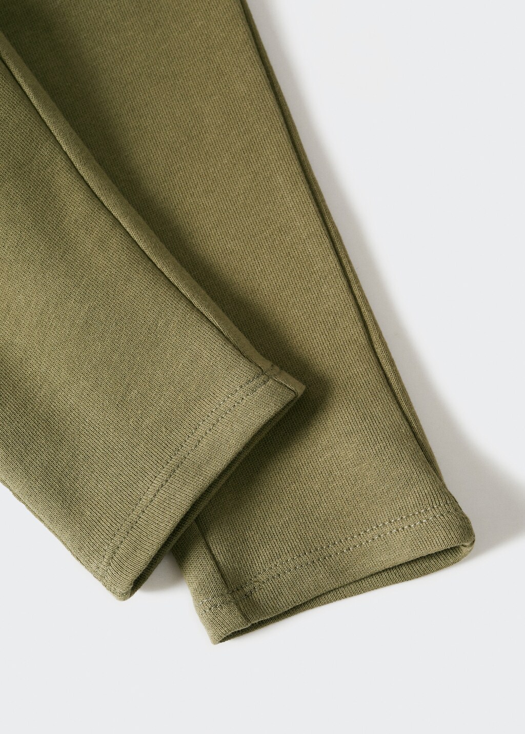 Cotton jogger-style trousers - Details of the article 0