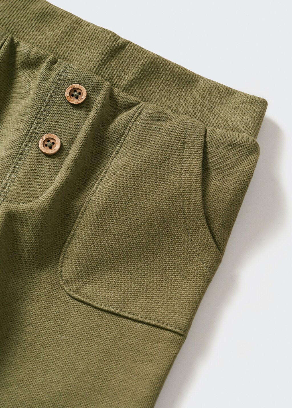 Cotton jogger-style trousers - Details of the article 8