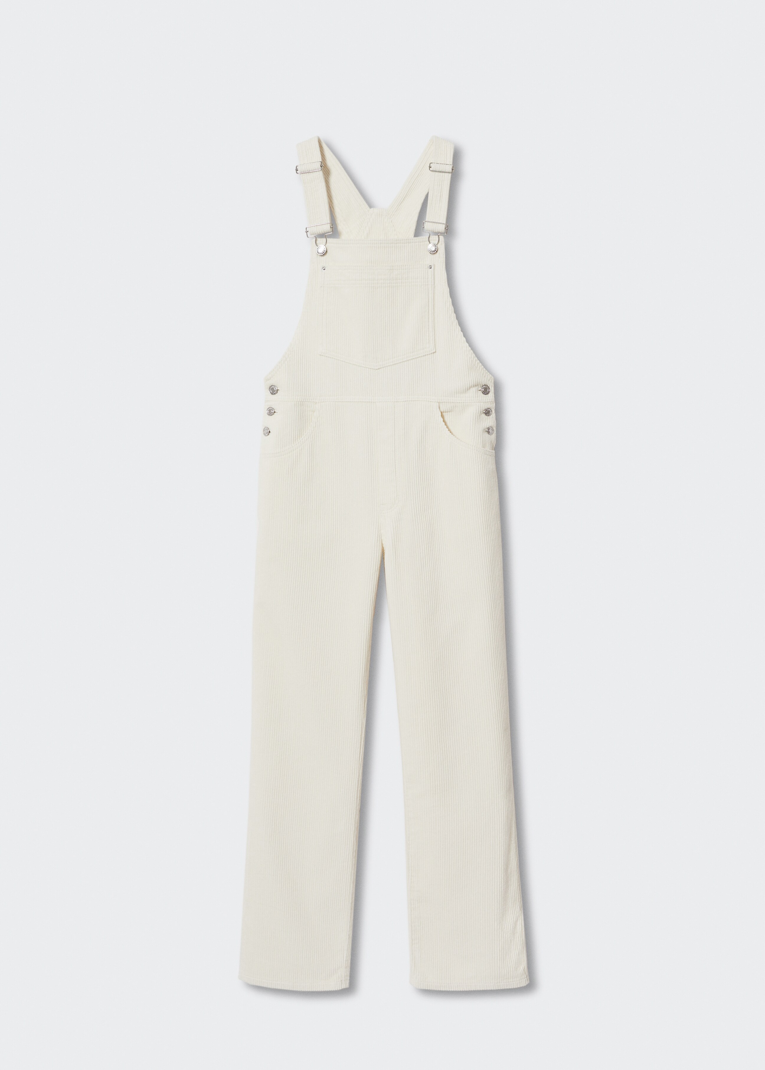 Corduroy dungarees - Article without model