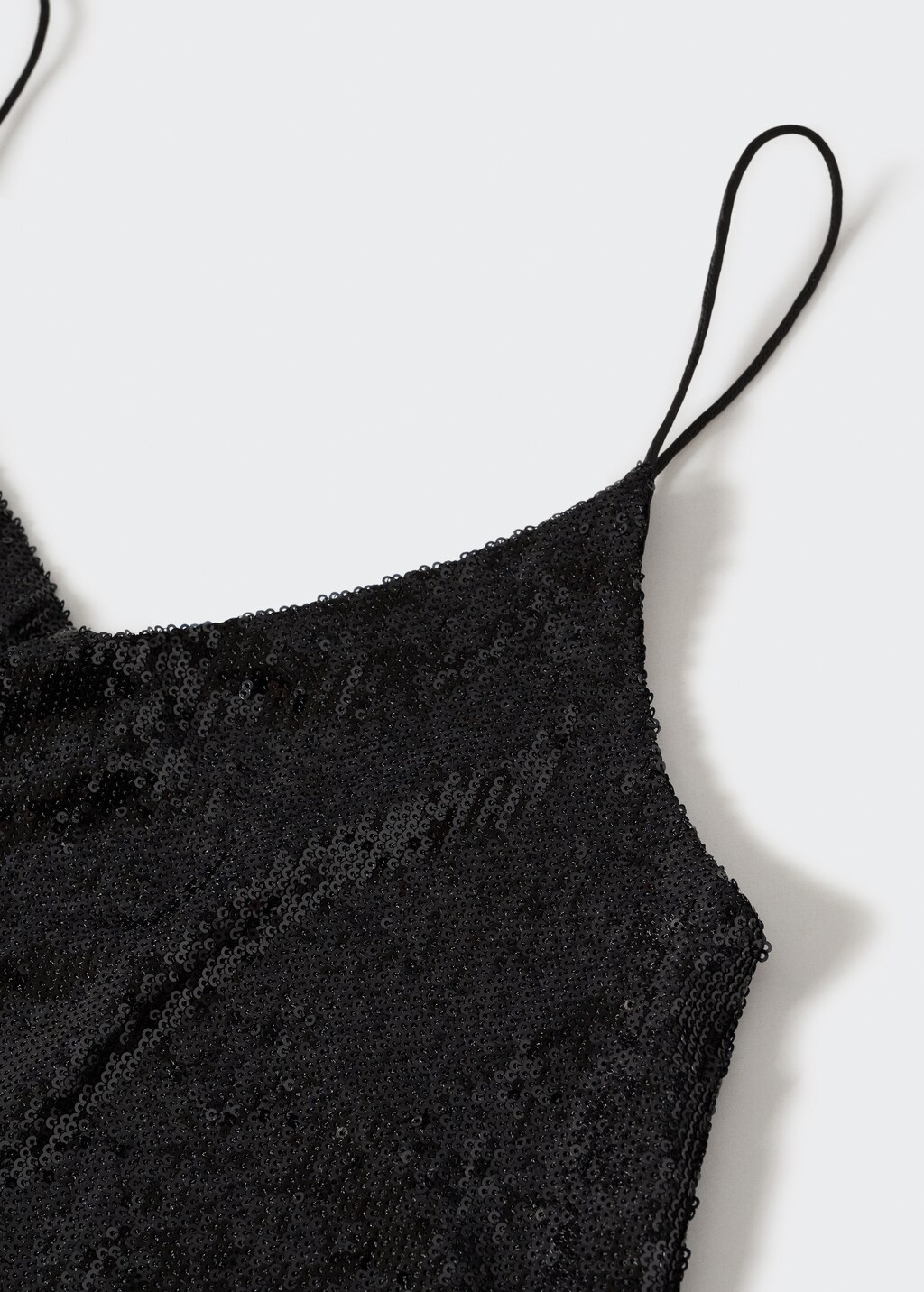 Sequined strap top - Details of the article 8