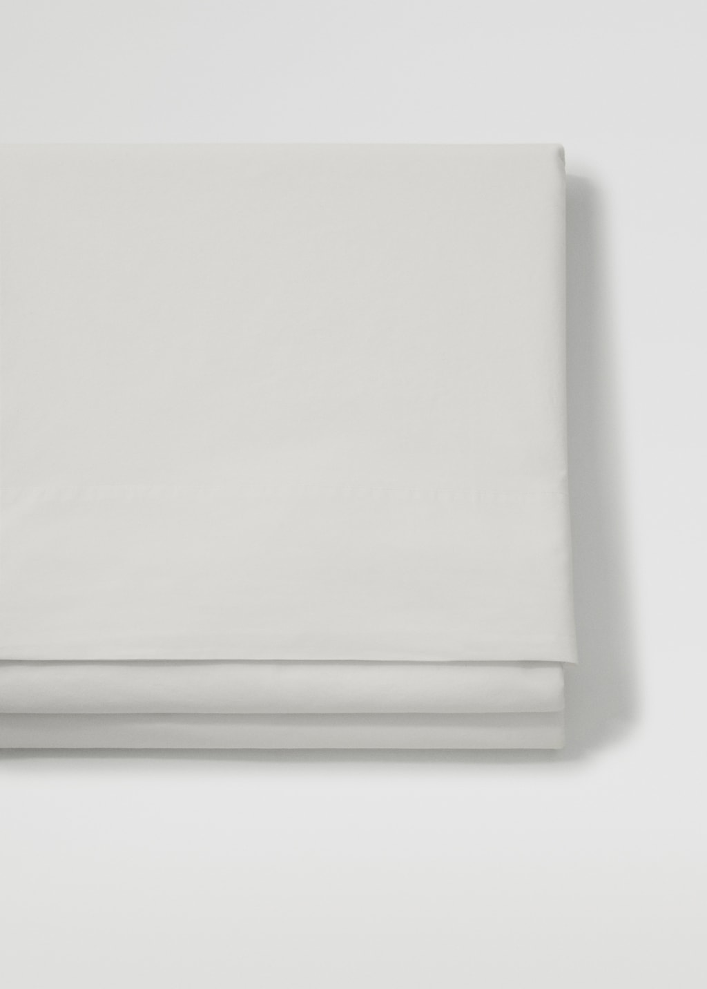 Washed cotton flat sheet 210x280cm - Article without model